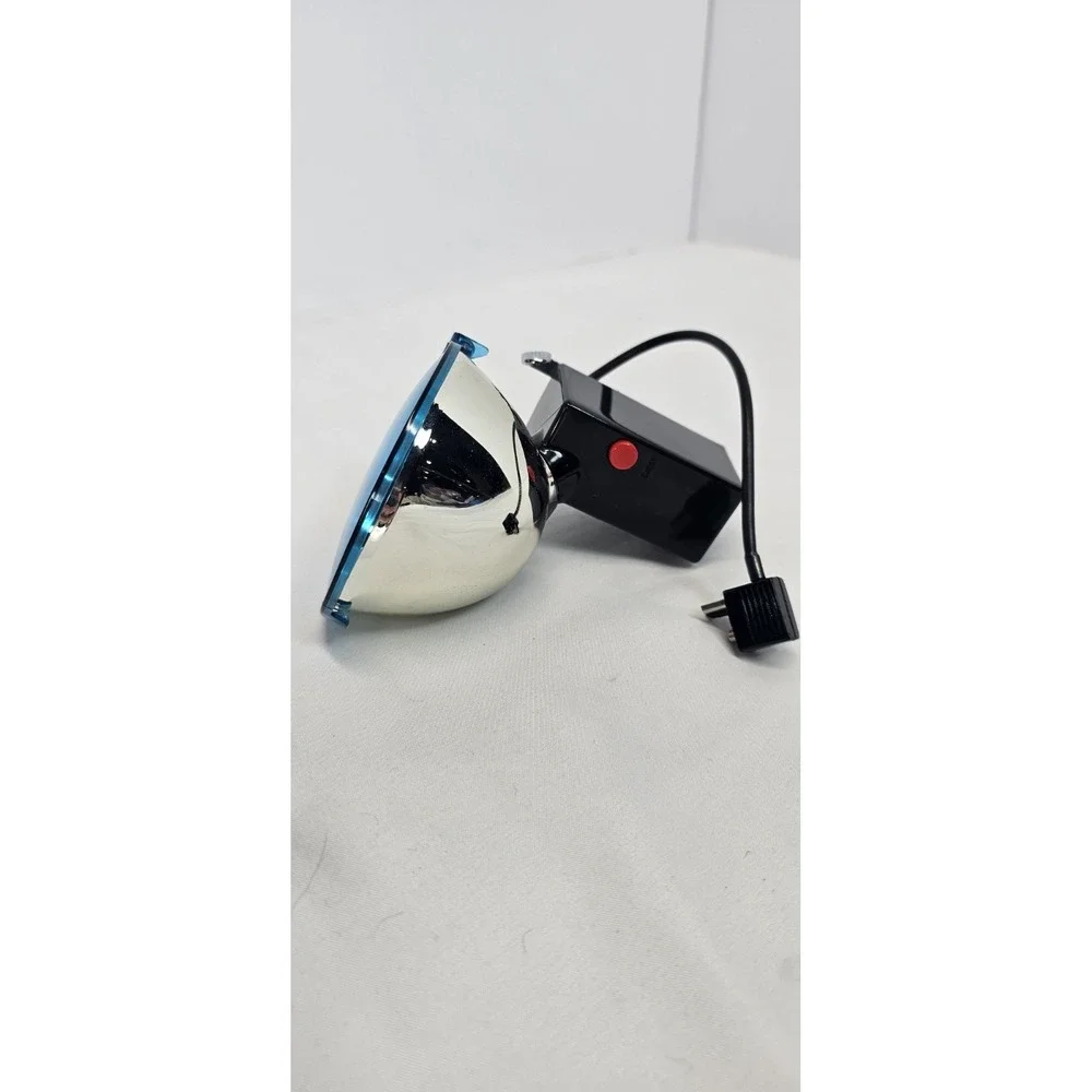 Vintage Polaroid Model 268 Flash Unit Blue‎ Lens Camera Accessory - UNTESTED
